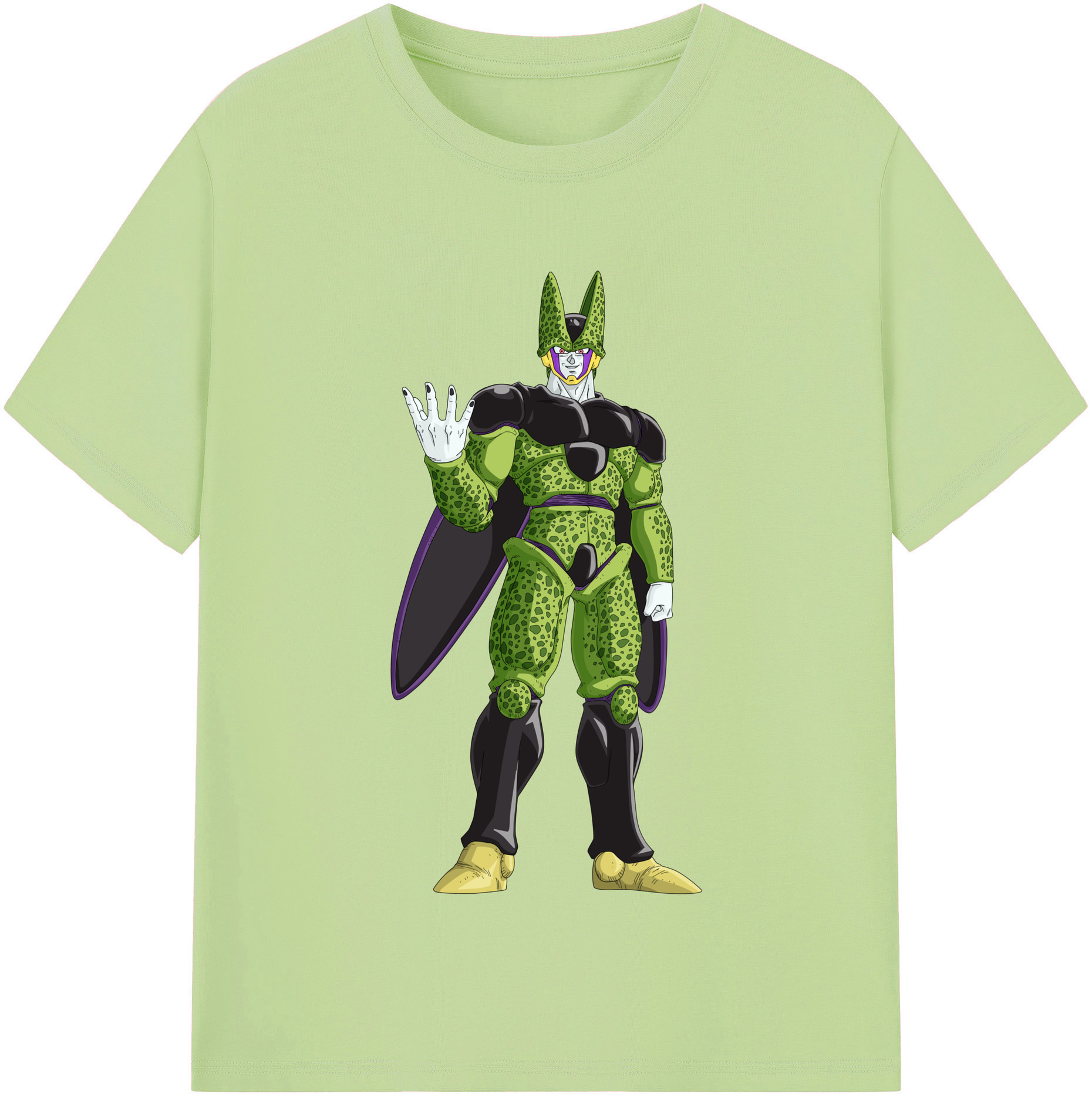 （画像用） ドラゴンボール セル DRAGON BALL Cell 綿100％半袖Tシャツ（フロントプリント）